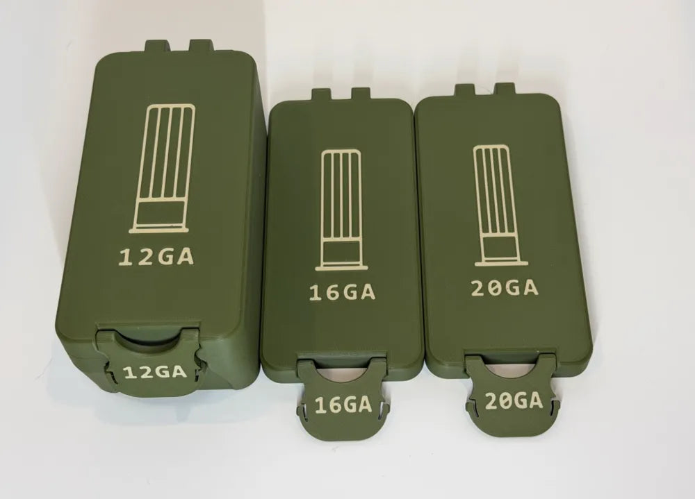 Ammo Box - 12/16/20 Gauge Shotgun Shells x 15