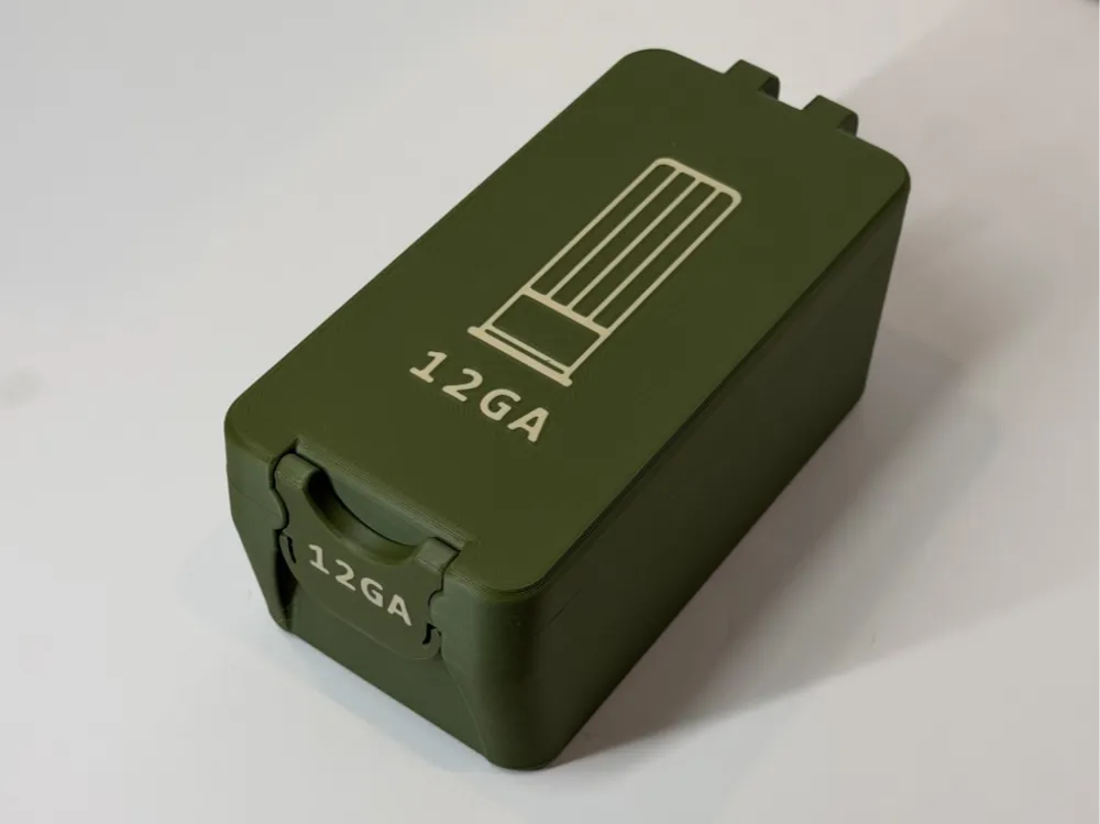 Ammo Box - 12/16/20 Gauge Shotgun Shells x 15