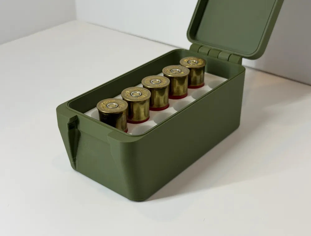 Ammo Box - 12/16/20 Gauge Shotgun Shells x 15