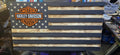 Harley-Davidson Poker Chip & Challenge Coin Display Flag