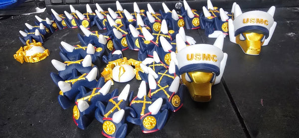 USMC Articulated Dragon – 3D Printed Collectible